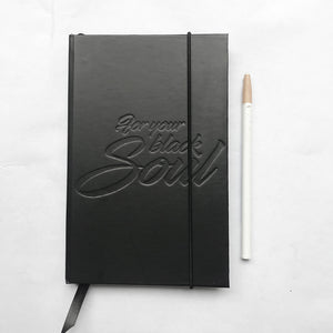 -50% Black Soul Notebook